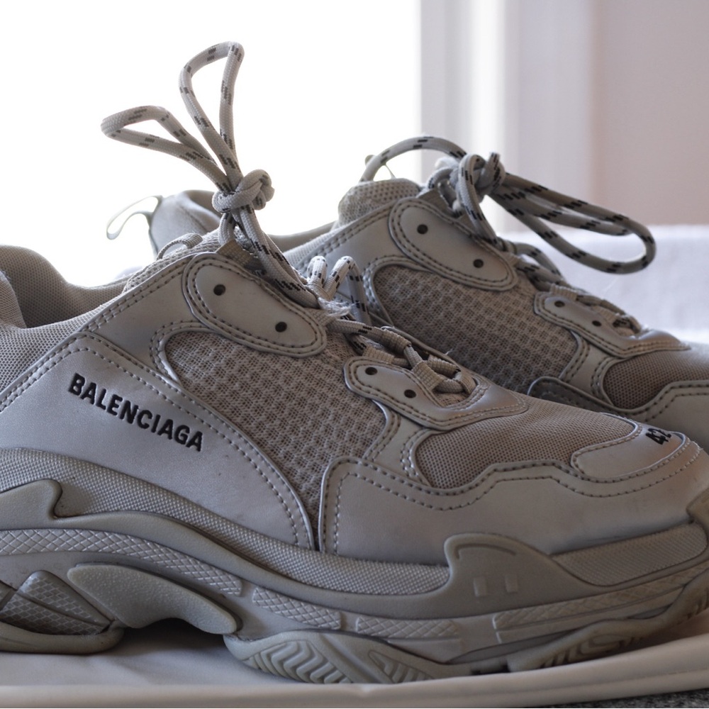 Balenciaga Silver Sneakers - Picture 5 of 10